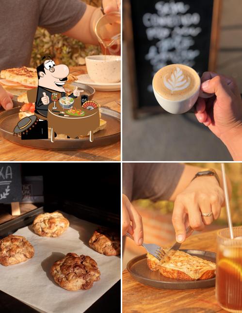 Comida em The Oak - Cafés Especiais