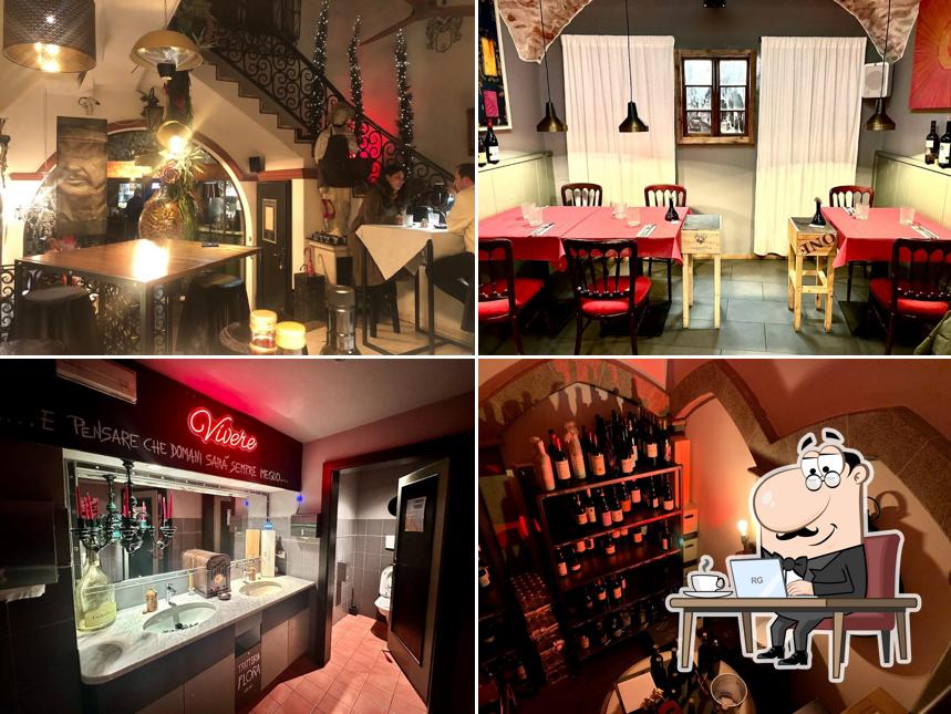 Siediti a un tavolo di Trattoria Flora
