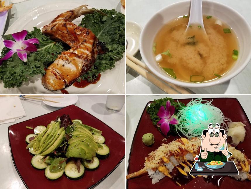 Food at Goya Sushi & Grill