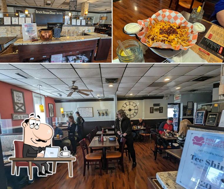 Check out how Brick House Diner looks inside