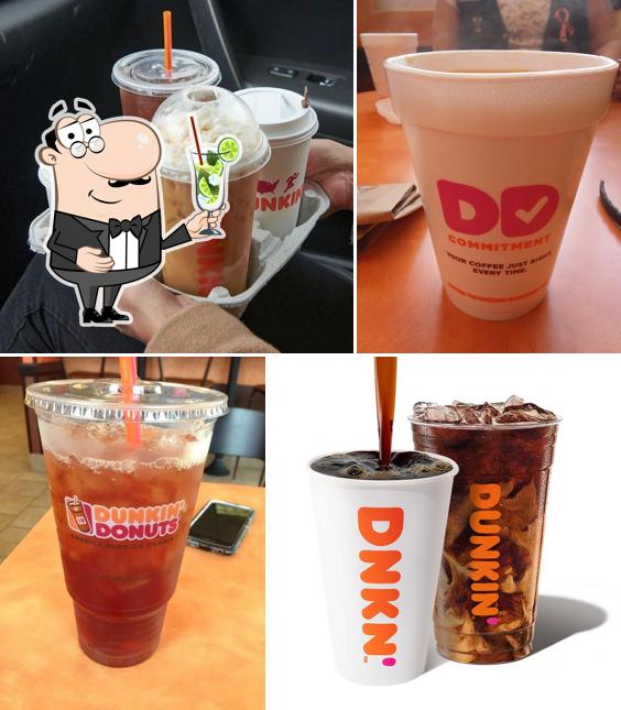 Try out different drinks provided by Dunkin'