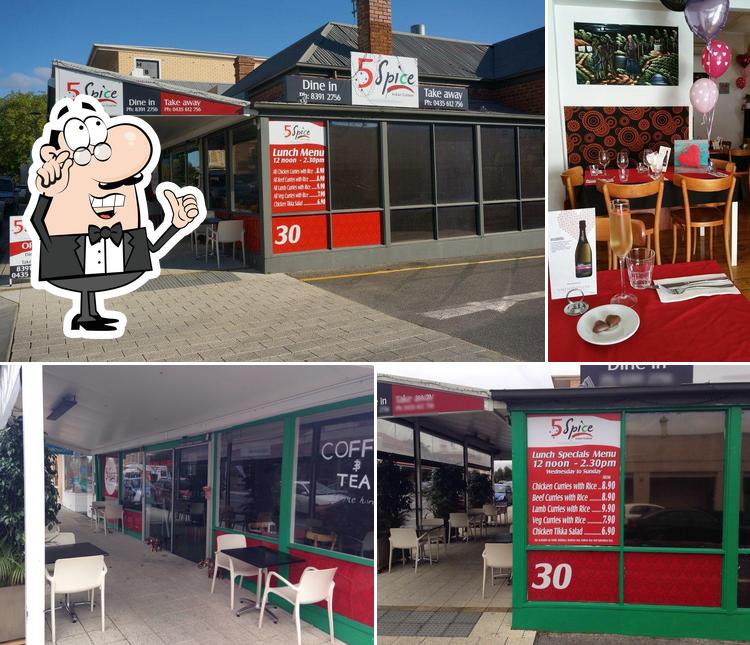The 5 Spice Indian Cuisine in Mount Barker Restaurant menu and reviews