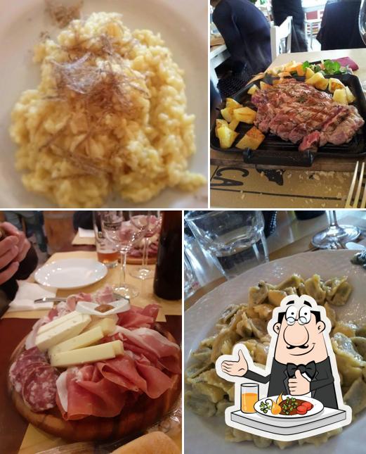 Food at Nuova Osteria Dell'Oca