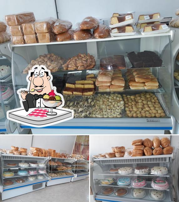 Padaria e confeitaria novo sabor