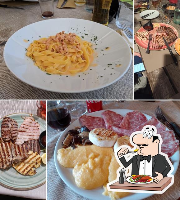 Cibo al Ristorante Terrazza Casa Rossa