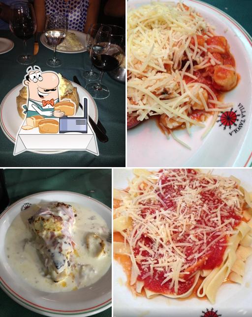 Pão-com-alho em Villa Tavola