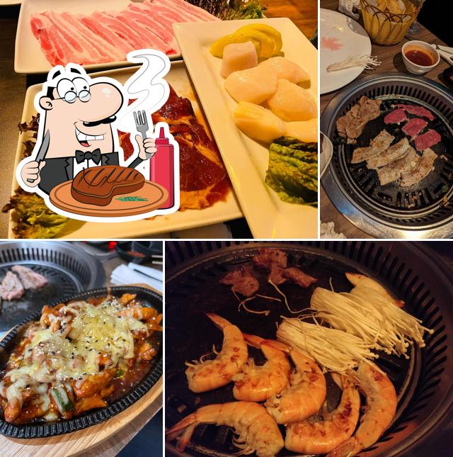 Order meat dishes at Seoul Korean BBQ