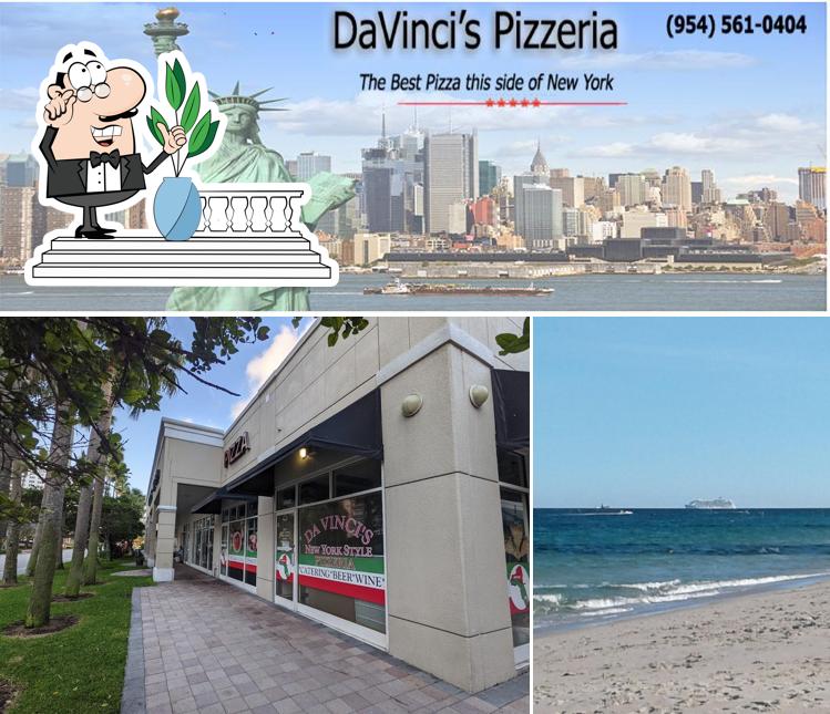 Da Vinci's Pizzeria & Restaurant, 3936 N Ocean Blvd in Fort Lauderdale