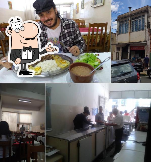 Veja imagens do interior do Gentil Restaurante