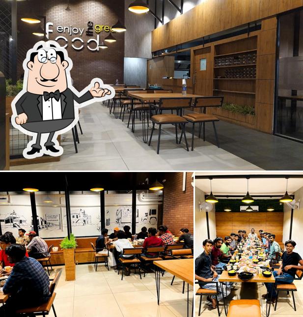 The interior of Let's O Cafe Restaurant