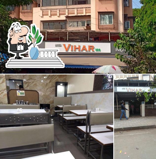 The exterior of Hotel Vihar
