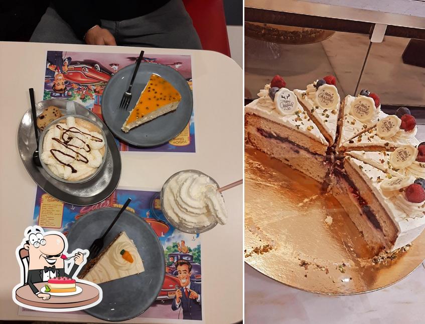 Shmilshake Cafe propose une sélection de plats sucrés