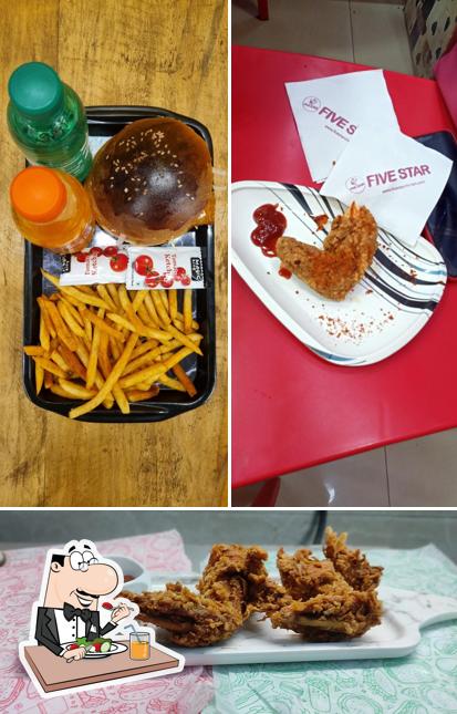 Meals at Five Star Cafe