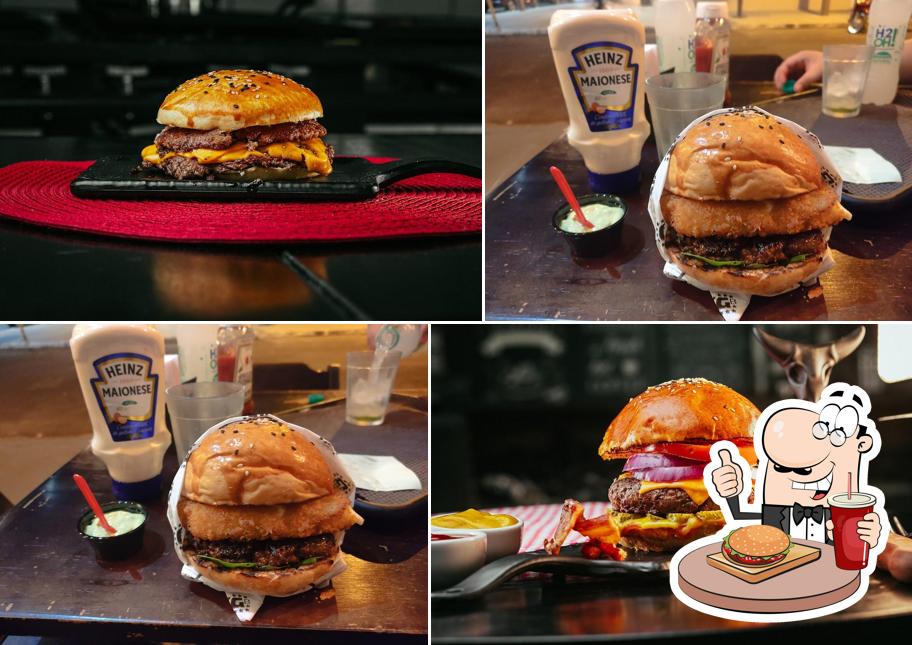 Peça um hambúrguer no Grelhano Burger & Beef