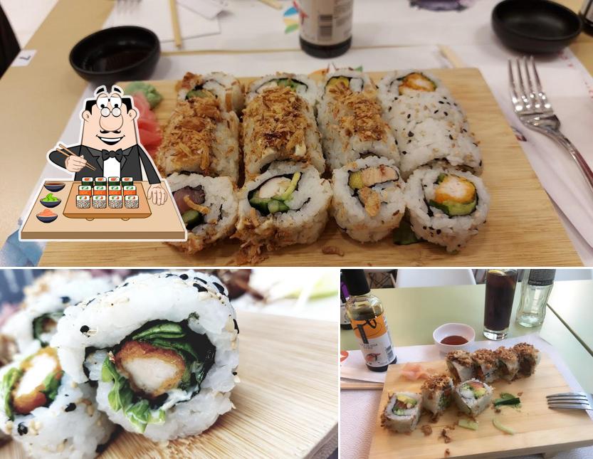 Les sushis sont un repas populaires provenant du Japon