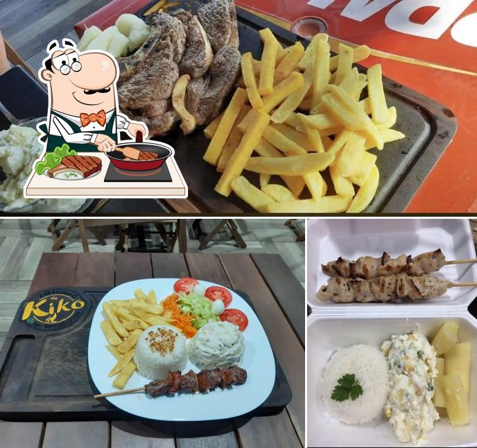 Escolha pratos de carne no Espetinho do Kiko