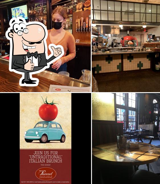 Pastoral ARTisan Pizza + Kitchen + Bar in Boston Restaurant menu