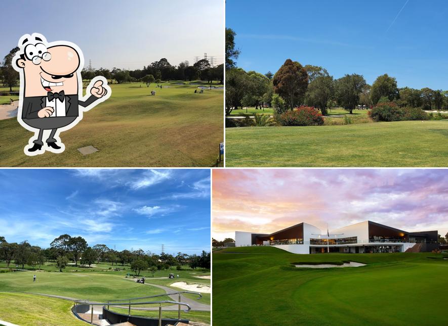 Посмотрите, как "Strathfield Golf Club" выглядит снаружи