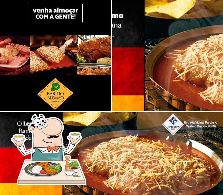 Comida em Bar do Alemão