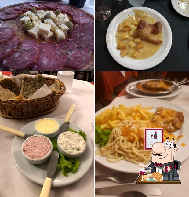 Peça refeições de carne no Cantina Don Brunno