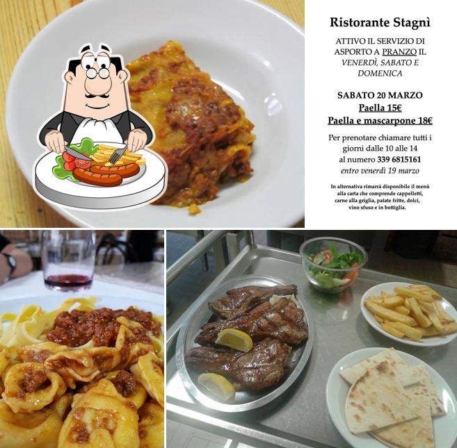Platti al Ristorante Stagnì