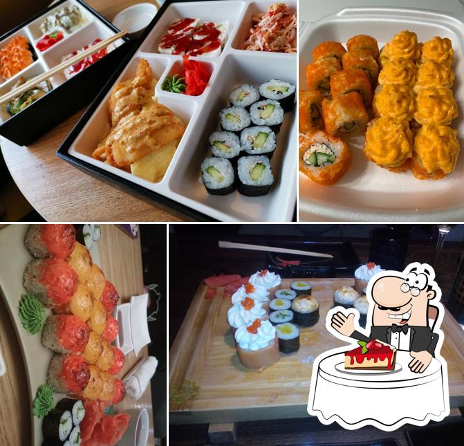 "Sushi House" предлагает широкий выбор сладких блюд