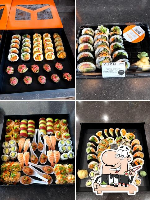 Commandez de nombreuses options de sushi