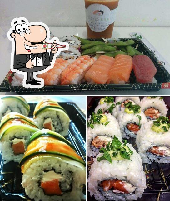 Ordina le diverse opzioni di sushi