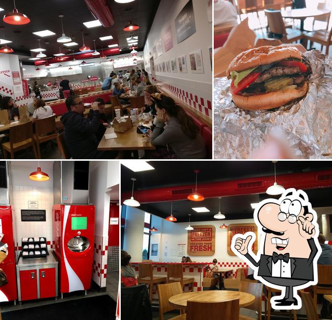 L'intérieur de Five Guys