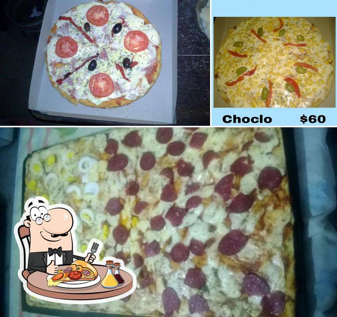 Order pizza at POCA - pizzas y productos de panificación