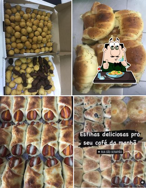 Comida em Salgateria Nova Brasileira