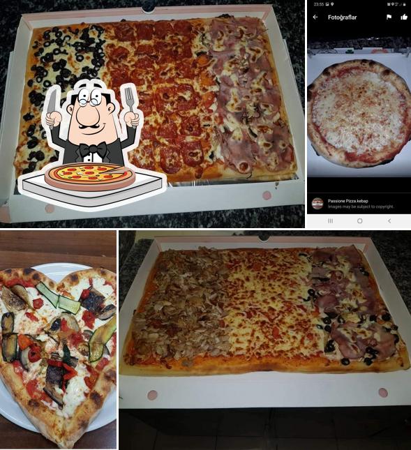 Ordina tra le molte varianti di pizza