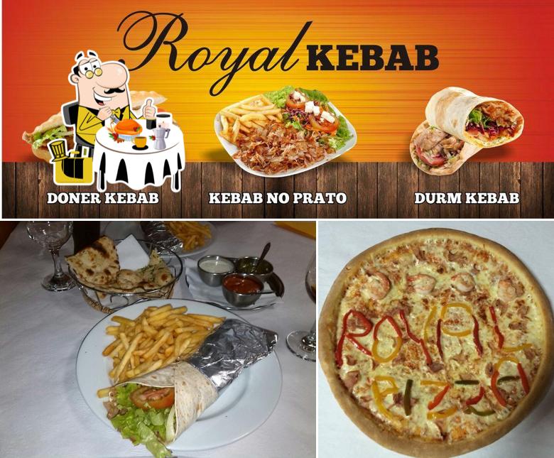Comida en Royal Restaurant Indian Tandoori e Doner Kebab