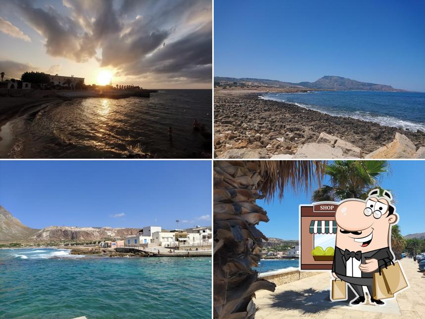 Découvrez la zone extérieure de Bathing Establishment Lido Trapani Baia Cornino