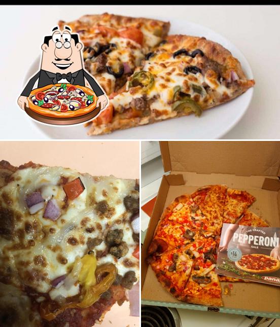 Get pizza at Panago Pizza