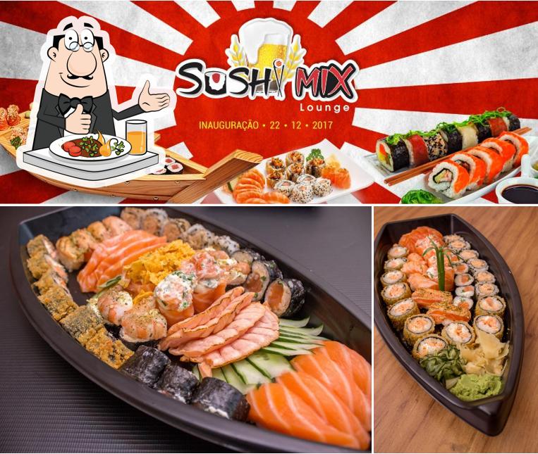 Comida em Sushi Mix Lounge