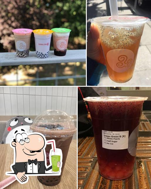 Gong Cha Southbank, 199 Grey St in South Brisbane Restaurant menu and