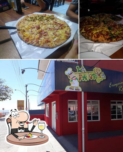 Comida em La Favorita Pizzaria