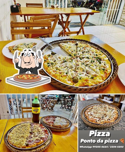 Experimente pizza no PONTO DA PIZZA