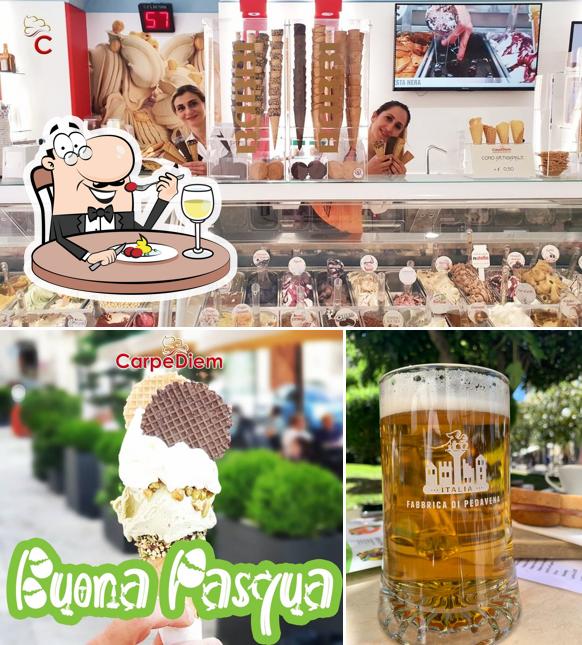 La immagine della cibo e birra di Bar Gelateria Carpe Diem