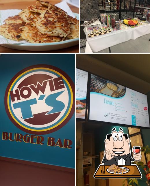 Get pizza at Howie T's