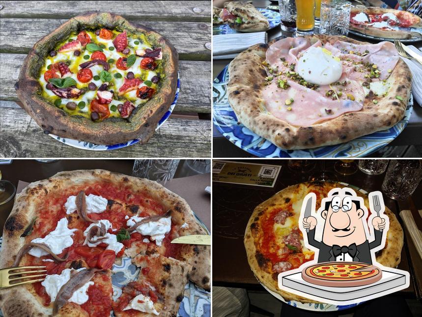 Ordina una pizza a La Braceria dei Giusti