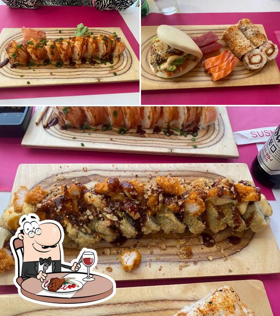 Choisissez des repas à base de viande à Sushi World