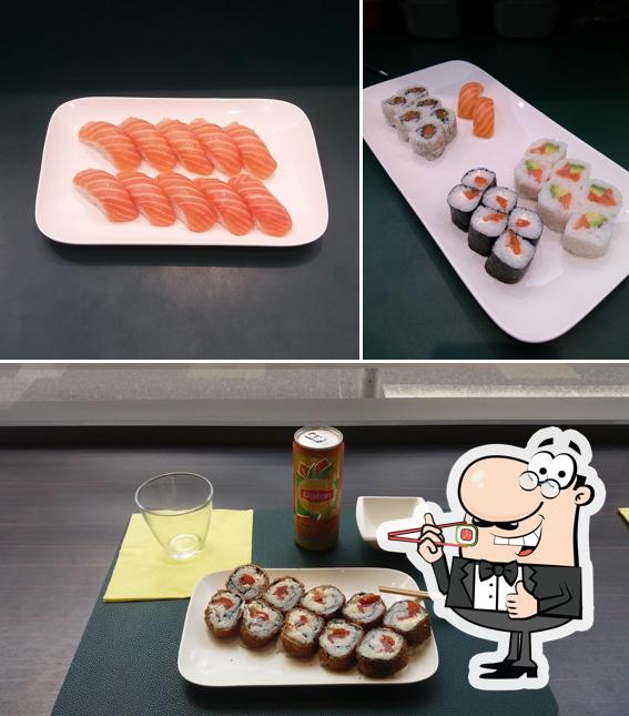 Prenez de nombreuses options de sushi