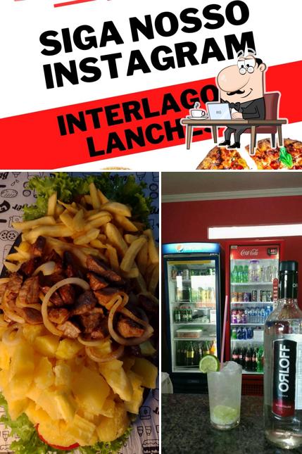 Veja imagens do interior do Interlagos Lanches