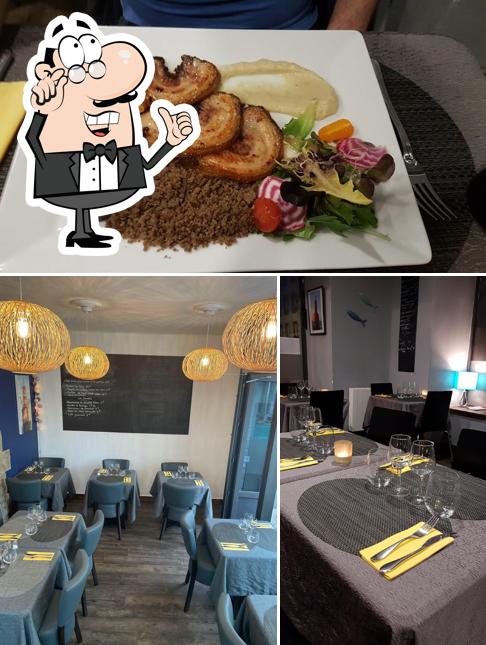 L’image de la intérieur et nourriture concernant Le Lieu