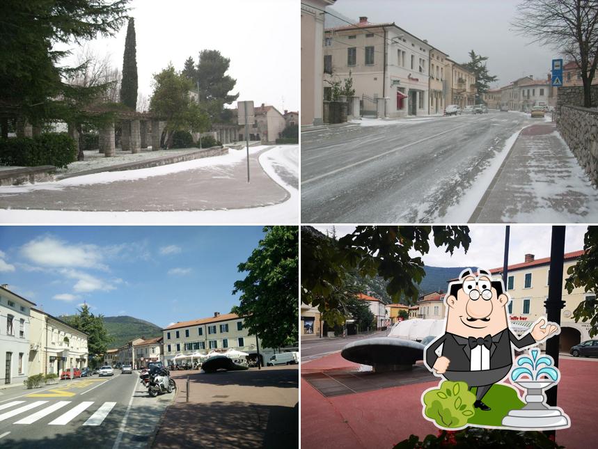 Gli esterni di Pizzerija Soča