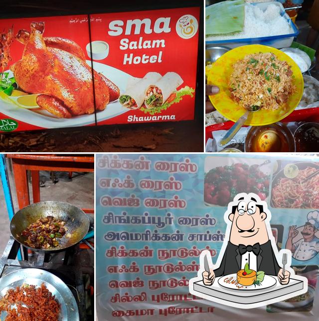 Food at SMA Hotel Hotel