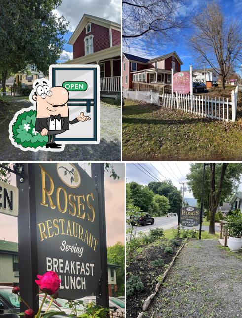 Roses Restaurant in Lee Restaurant menu and reviews