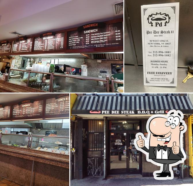 Pee Dee Steak House, 50 W 125th St in New York City Restaurant menu and reviews